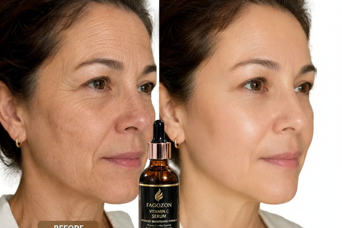 After skincare treatment